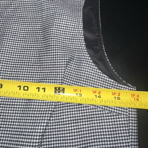 Theory Houndstooth Peplum Top Size XS EUC business career event meeting - Picture 6 of 7
